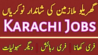 Karachi Jobs 2024  Job in Karachi  Karachi Jobs Today  Domestic Staff Jobs 2024 [upl. by Mcgrody855]