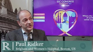 The Canakinumab AntiInflammatory Thrombosis Outcomes Study at ESC 2017 [upl. by Aileme605]