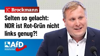 Selten so gelacht NDR ist RotGrün nicht links genug – JensChristoph Brockmann AfD [upl. by Stone]