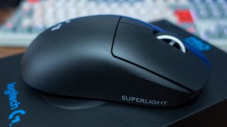 Logitech G Pro X Superlight Review New 1 Gaming Mouse [upl. by Henleigh]