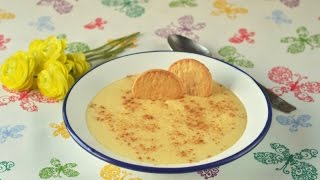 Natillas de sémola a la vainilla sin gluten y sin lactosa [upl. by Lantha726]