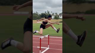 Hurdle cutting viralvideo motivation hurdledrills army running sprinter ￼ [upl. by Novyar]