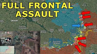 MASSIVE Russian Offensive Covers ENTIRE Eastern Front  25 of Selydove Captured in 1 Day [upl. by Warwick]