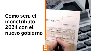 Cómo será el monotributo 2024 con el nuevo gobierno [upl. by Chesney103]