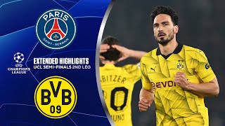 PSG vs Borussia Dortmund Extended Highlights  UCL SemiFinals 2nd Leg  CBS Sports Golazo [upl. by Argile355]