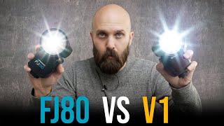 Westcott FJ80 vs Godox V1 Speedlight Comparison [upl. by Wahs]