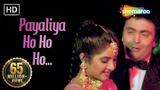 Payaliyan Oh Ho Ho Ho HD  Deewana Song  Rishi Kapoor  Divya Bharti  Filmigaane 90s Love Song [upl. by Cart]