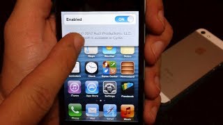 Best iOS 6 Cydia Tweaks  Zephyr [upl. by Bradman672]