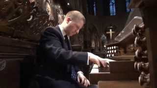 Johann Vexo Orgue de choeur NotreDamedeParis JS Bach Sonate 4 BWV 528 II Andante [upl. by Barbie]