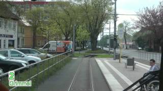 Straßenbahn Nordhausen linia 2 [upl. by Azerila478]