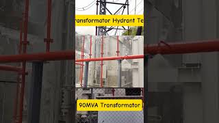 90 MVA Transformator powerplant hydroelectricpowerplant transformers trafo [upl. by Connolly]