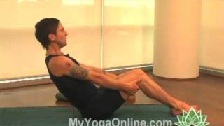 Navasana Yoga Posture Boat Pose [upl. by Eidnim]