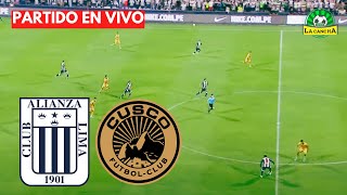 ALIANZA LIMA VS CUSCO FC  LIGA 1 TORNEO CLAUSURA FECHA 17🔴 [upl. by Ahtaga322]