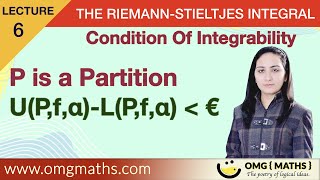 Riemann Stieltjes Intragrability  Theorem  Condition Of Integrability  RS Integral [upl. by Guimar]