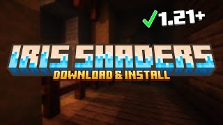 Iris Shaders 1213  How To Download amp Install Iris Shaders in Minecraft 1213 [upl. by Rellim]