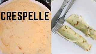 crespelle recipean italian recipe [upl. by Haimehen]