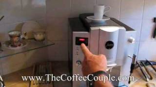 How to Brew with the super automatic JuraCapresso Impressa E9 Part 1 [upl. by Tryck]