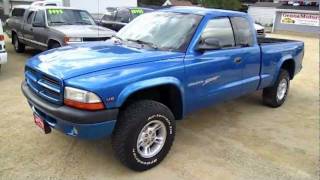 2000 DODGE DAKOTA SPORT Pickup Truck Start Up walk around and review [upl. by Steve]