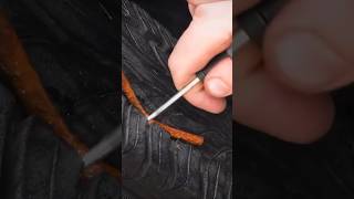 This is how portable puncture kit work in tyre shorts hack [upl. by Sert68]