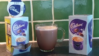 How to make smooth silky CADBURY hot chocolate  Bosch Tassimo [upl. by Champaigne261]