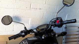 2014 Honda Grom Mini Clubman Bar Install [upl. by Zephaniah178]