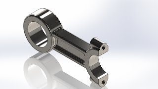 SolidWorks ʬ Tutorial 141car Piston Rod [upl. by Evot]