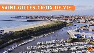 SaintGillesCroixdeVie  Drone  Documentaire Aérien 4k  Aerial Footage 4k [upl. by Ferrell822]