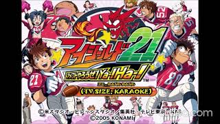 Eyeshield 21 Opening 3 Tv Size Karaoke [upl. by Aldrich]