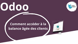 Odoo  Comment consulter la la balance âgée clients Vidéo 21 [upl. by Nolrak250]