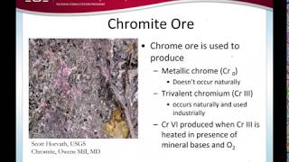 Hexavalent Chromium [upl. by Norrahc]