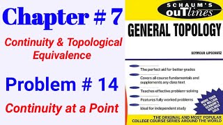 Schaums OutlinesGeneral TopologyChapter 7 Problem 14 [upl. by Nikolia]