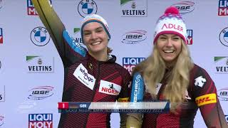 Highlights women bobsleigh worldcup 4 Winterberg 2223 [upl. by Coh]