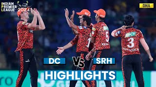 DC vs SRH Highlights Sunrisers Hyderabad Defeat Delhi Capitals By 67 Runs  IPL 2024 [upl. by Towney]