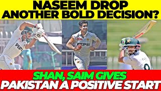 Shan Masood amp Saim Ayub gives Pakistan a POSITIVE Start  Pakistan vs Bangladesh 2nd Test [upl. by Aehsat]