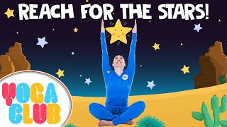 Reach For The Stars Yoga Club Week 8  Cosmic Kids [upl. by Oicaro]