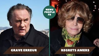 Affaire Gérard Depardieu  Nadine Trintignant admet avoir fait une Grave Erreur regrets amers [upl. by Adnicul]