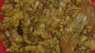 Thor Recipe Bengali Style  quotনারকেল দিয়ে থোর ভাজা coconut Banana Stem curryquot [upl. by Schatz]