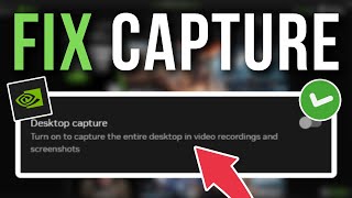 How To Fix Shadowplay Desktop Capture Not Working  Full Tutorial [upl. by Junina739]