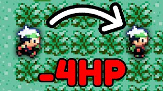 Pokemon Emerald but my Pokemon lose HP every Step [upl. by Shriver]