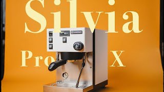 New Espresso Machine Rancilio Silvia Pro X [upl. by Eilrahs]