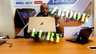 HP Zbook Fury15 G7 فيوري الجيل العاشر من شركه اتش بي فئه زد بوك باللوجو الجديد [upl. by Rodrigo228]