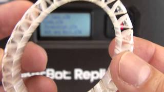 MakerBot Replicator 2  3Dprinter  3D printing video [upl. by Patience]