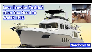 LATEST Look At The BRAND NEW Nordhavn 51 Trawler Yacht [upl. by Esineg]