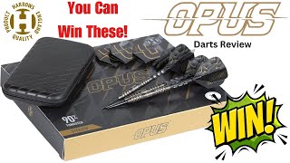 Harrows OPUS Darts Review YOU CAN WIN THESE DARTS [upl. by Zaneta]