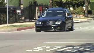 2001 Mercedes Benz C320 Eisenmann Race Exhaust Takeoff WOT Sound w203 [upl. by Sillihp]