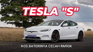 BERANG DENGAN KOS BATERI TESLA S LEBIH RM90K BEGINI TINDAKAN PEMILIKNYA [upl. by Marutani645]