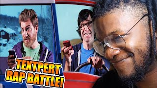 ERB OR NAH  Im a Textpert Rap Battle REACTION [upl. by Rubin]