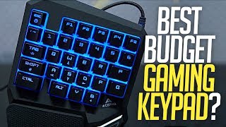 Best BUDGET Gaming Keypad ACEPHA T9 Pro Gaming Keypad Review [upl. by Nadabus132]