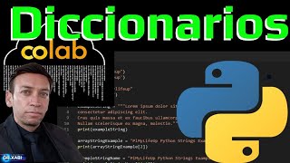 Cómo Crear Diccionarios en Python Usando Google Colab [upl. by Lunnete]