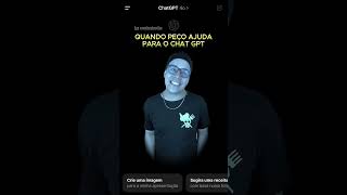 Como usar o Chat GPT  PARTE 3 chatgpt inteligênciaartificial ia [upl. by Petrine327]